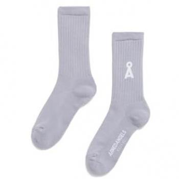 Armedangels Saamus Bold Grey Socks L/XL – Soft Cotton Blend