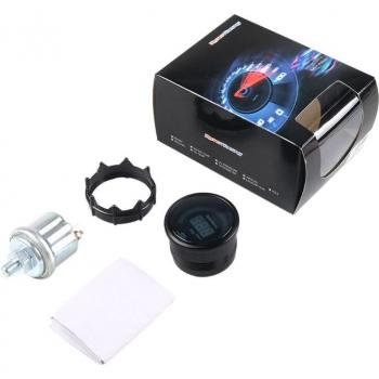 2 52mm Oil Pressure Gauge with LED Display