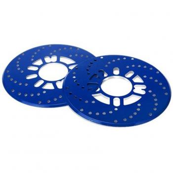 Set of 2 Aluminum Brake Rotor Covers for 14 Drum Brake