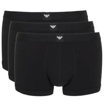 Emporio Armani Boxers de Algodón Burdeos – Pack 3 piezas