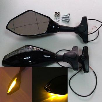 GSXR600 750 SRAD 1996-2000 Motorcycle Rearview Mirror with Blinker
