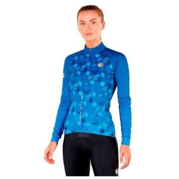 Grafite Long Sleeve Bicycle Jersey – Avion Blue for Women
