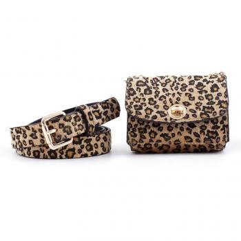 Metal Buckle Waistband Phone Pouch