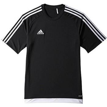 Adidas T-Shirt Junior MM Estro 15 Team NERO/BIANCO 5-6 Anni