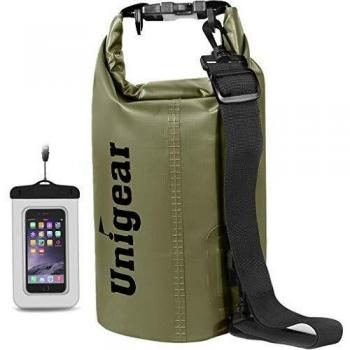 Unigear 20L Long‑Strap Waterproof Dry Sack for Camping