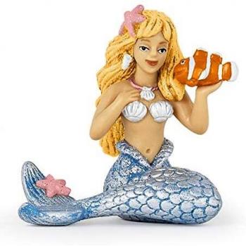 PAPO Hand-Painted Silver Mermaid