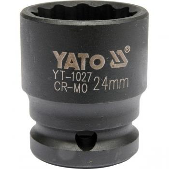 Douille à choc courte YATO 1/2'' 24mm