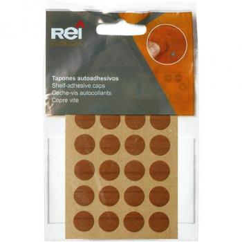 Bouchon à vis PVC Fini Noyer 40 unités 12120.5mm