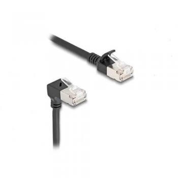 3m Cat.6a S/FTP Ethernet Cable, Bottom Angled/Straight