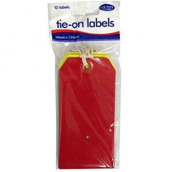 Colorful Strung Luggage Labels