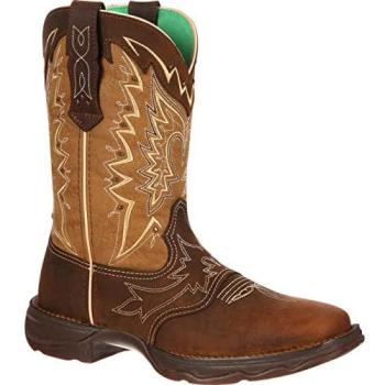 Durango Lady Rebel Leather Women’s Nicotine Brown Boots (Classic)