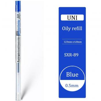 Recarga de Aceite Suave UNI SXR-89, 1 Unidad para Bolígrafo