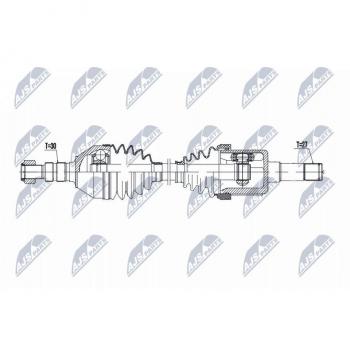 Antriebswelle NTY NPW-PL-142