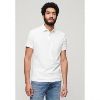 Superdry T-shirt Polo A Maniche Corte Uomo 2XL Optic