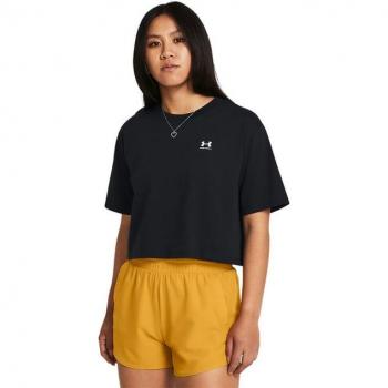 Camiseta de manga corta Boxy Crop Logo para mujer de Under Armour