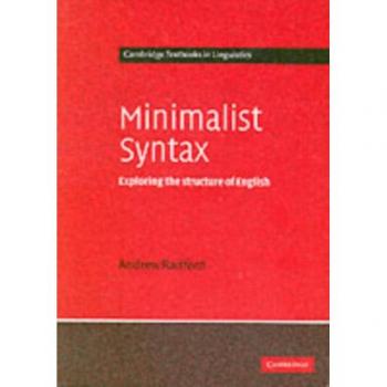 Minimalist Syntax