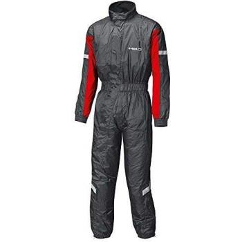 Tuta Held Splash II Antipioggia Nero Rosso 2XL
