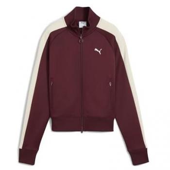 T7 Ruby Shimmer All‑Day Full‑Zip Pullover – L (Women)