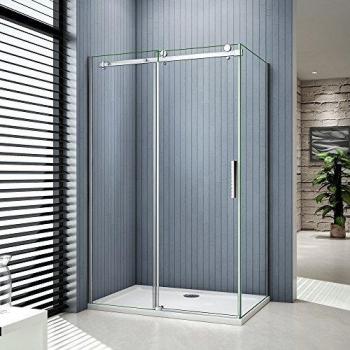 Porte de Douche Verre 110x90x195cm