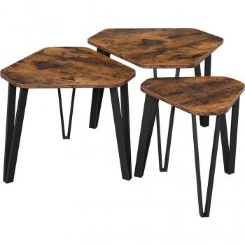 Stackable Coffee Table Set of 3
