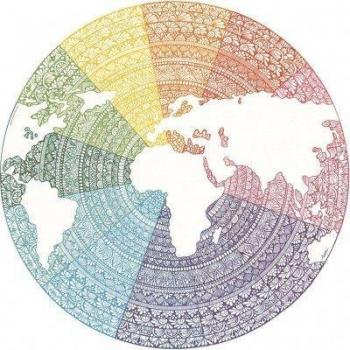 Puzle 500 piezas Mandala de Colores