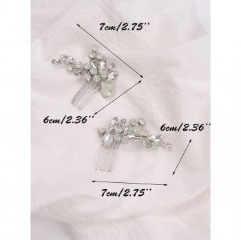 Rhinestone Bride Hair Accessory