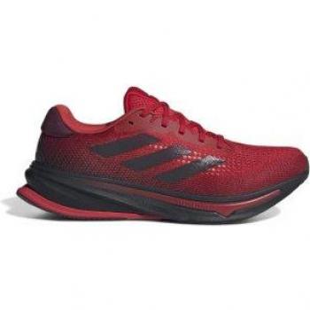 Supernova Rise Zapatilla Adidas Deportiva Negro‑Roja UK 9.5