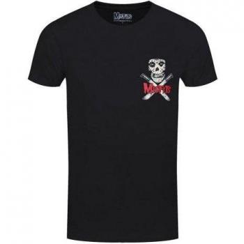 T-shirt Misfits adulte unisexe S noir impression arrière