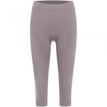 Odlo Performance Warm Damen 3/4-Funktionsunterhose hellviolett