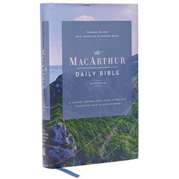 NASB, MacArthur Daily Bible, 2nd Edition, Hardcover, Comfort Print