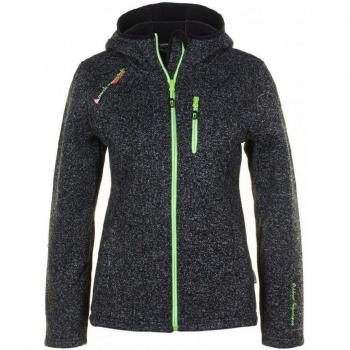 Dames fleecejack met kragen Peak Mountain Alaine