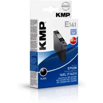 KMP E141 Druckerkartusche ersetzt Epson 16XL T1631, Schwarz
