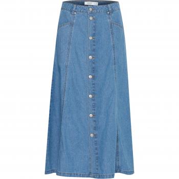 Damen Jeansrock Kapuca von B.young in Jeansblau
