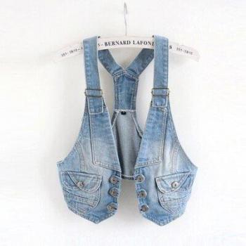 Abrigo Corto de Denim para Mujer