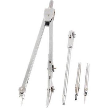 SOSW! Splitter Klar Metallklang 21 cm – Max. Durchmesser, Kompass‑Funktion mit Kunststoff