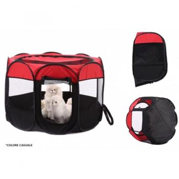 Parque Exterior 90x90x60 cm con Cartera y Zanzariera