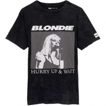 Blondie T-Shirt Long Sleeve “Wait & Hurry”