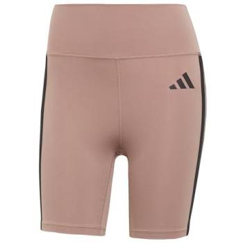 Short Legging Marrón Optimo Essentials 3 Stripes