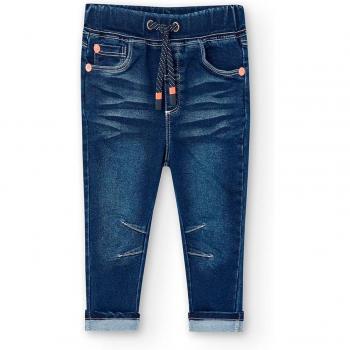 Boboli Pantaloni per Bambino 308012 Blu 6 Mesi