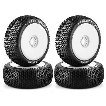 Rueda y neumático RC Buggy 1/8” 116 mm, tacos 17 mm