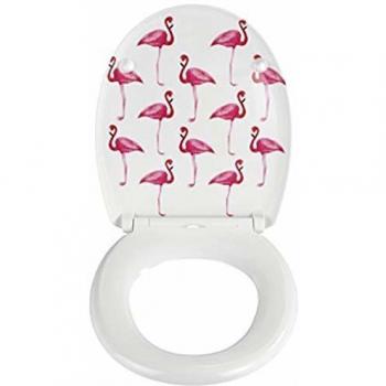 Abattant WC Flamant rose