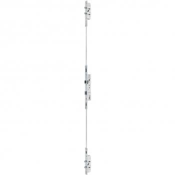 Serrure à larder 3 points STREMLER – Profil acier, pêne dormant demi‑tour (hauteur 1700 mm)