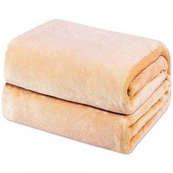 Coperta in Microfibra Cachi 150x200