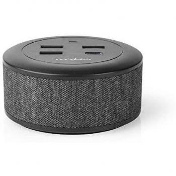 Nedis PowerDeck 18W USB‑C & 3×A Ports – Black