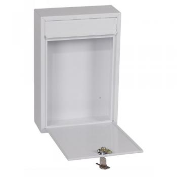 Phoenix Safe Company Phoenix Letra MB0116KW Front Loading Mail Box in White