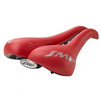 Selle SMP TRK Red Matte 177mm Saddle (Unisex)