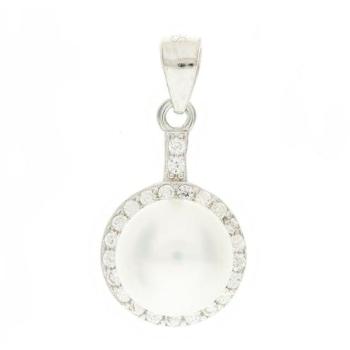 Collana Beneto Argento con Perla Fiume