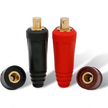DKJ Quick Connector for European Welding Machine Cable 10-25