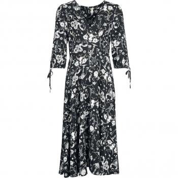 Vestito Lungo Gothico Hell Bunny