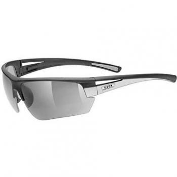 Uvex Erwachsene Sportsonnenbrille Gravic Sportbrille Dark Grey Mat Silver, One Size